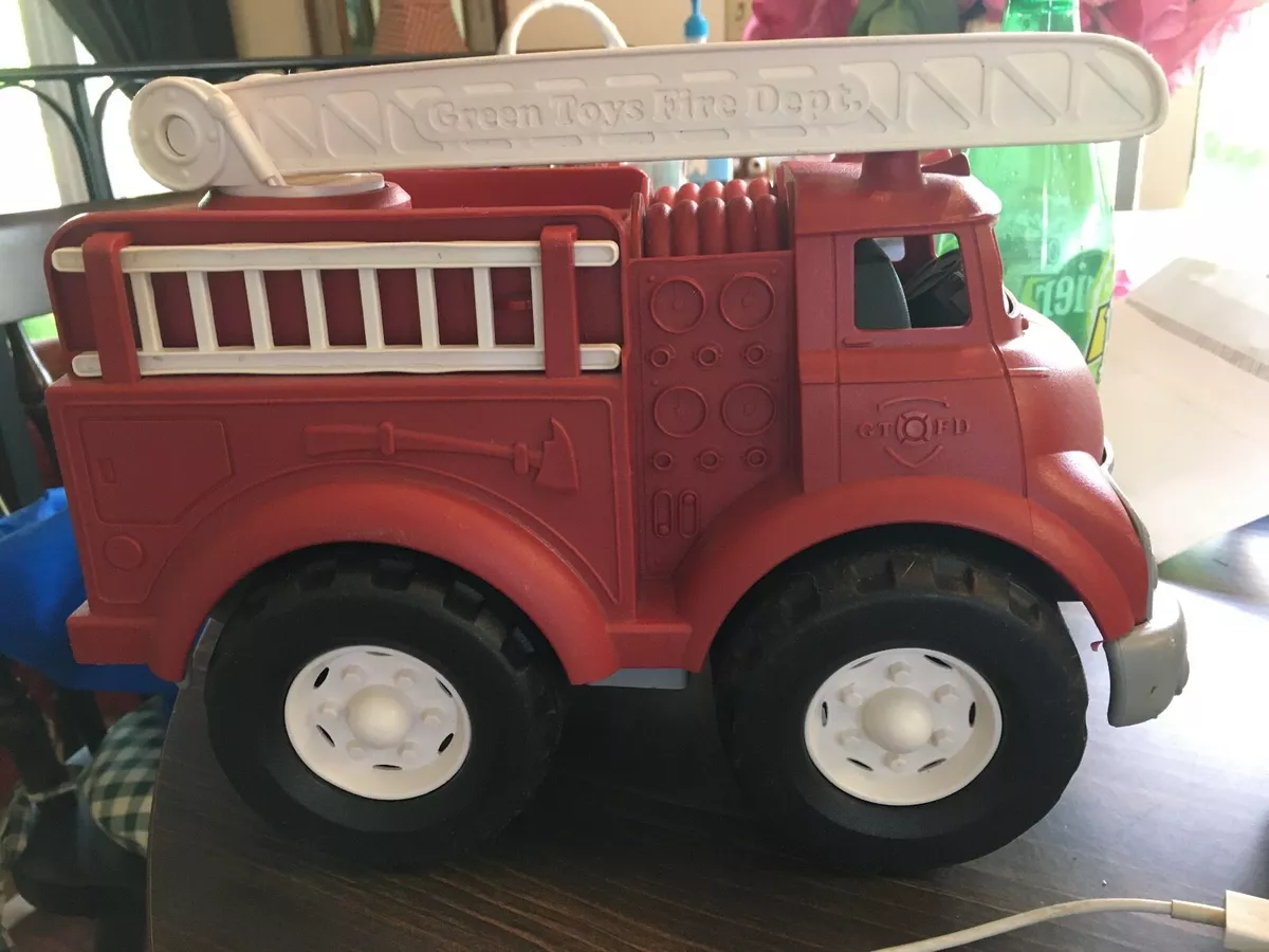 COOL Green Toys BPA Free Fire Truck Toy eBay