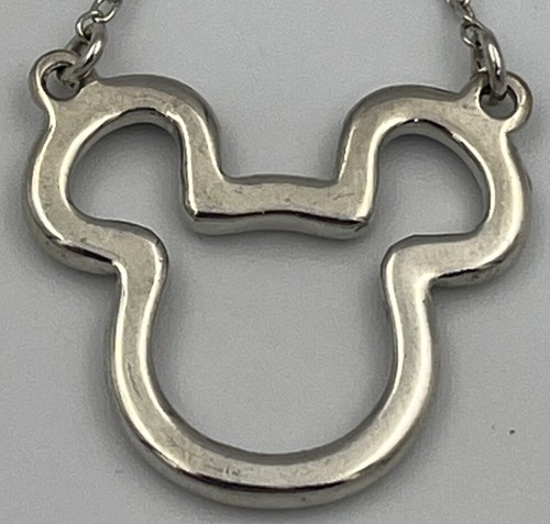 "Collar oreja Mickey Minnie Mouse, acero con cierre de langosta 16""" - Imagen 4 de 4