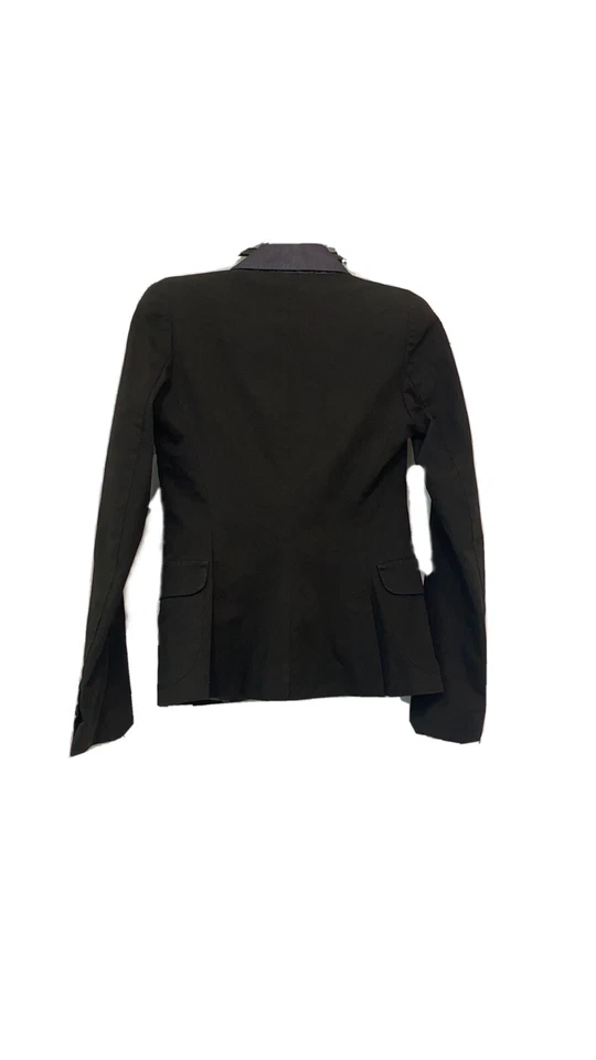 Diesel Black Gold Label Women’s Size XS Black Blazer/Jacket -Grey Satin Collar - Image 3 of 4