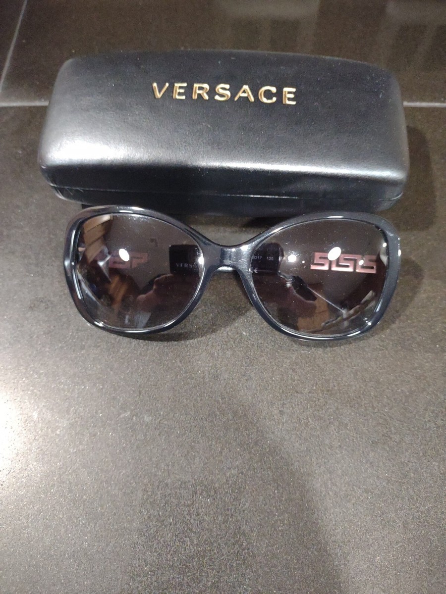 Versace Sunglasses Black With Gold) 4271-B | eBay