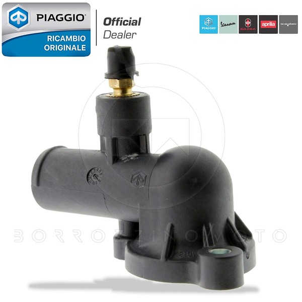 Originaler Thermostatdeckel Wasser Komplett Piaggio Vespa GTS 250 2009 2010-image