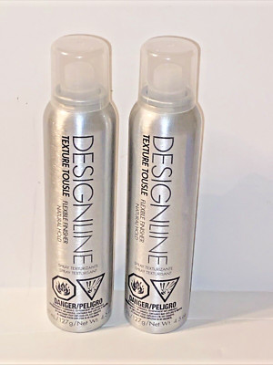 (2) Regis Designline Texture Tousle Flexible Finisher Natural Hold 4.5oz.