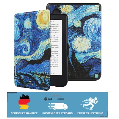Ultra-leichte Hülle mit Auto Sleep/Wake für Tolino Shine 5/Kobo Clara E-Reader