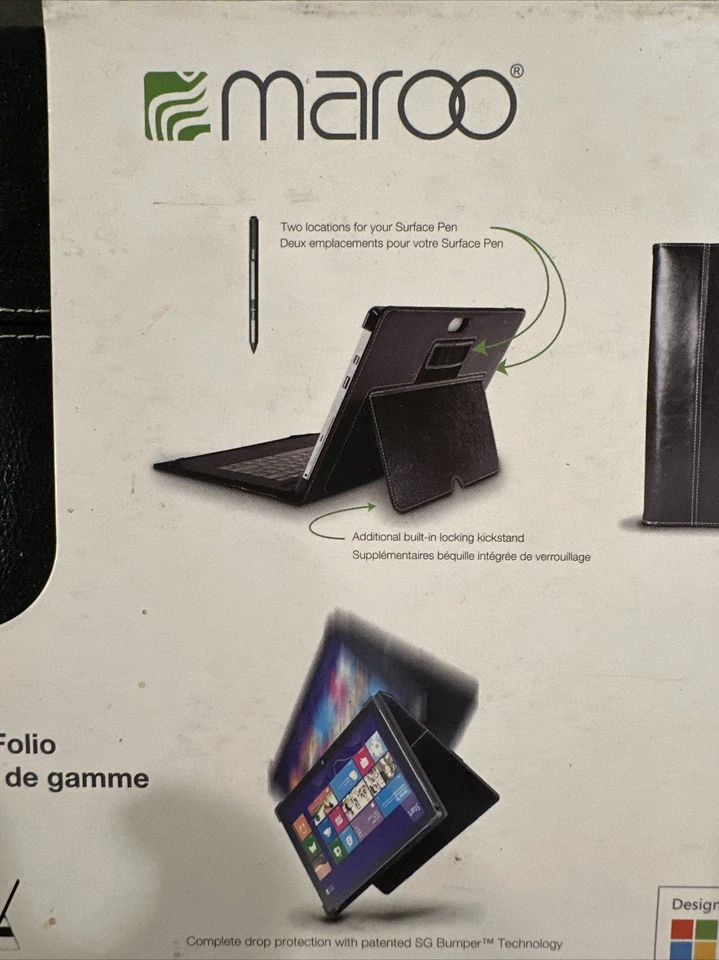 Marco первоклассный кожаный Folio Executive серии для Microsoft Surface 3 новый! - Изображение 2 из 4