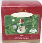Vintage 2000 Hallmark Keepsake Mitford Max, The Snowman of Mitford, Ornament, Ne
