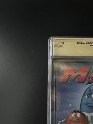 Ganz neu, ganz verschieden Avengers Annual #1 CGC 9.6 Anthony Mackie signiert "Falke" - Bild 10 von 21