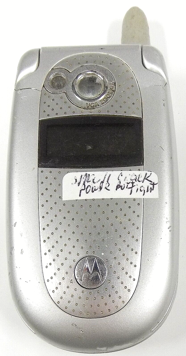 Motorola スマートフォン シルバー Motorola Silver Cellular Flip Phone | eBay
