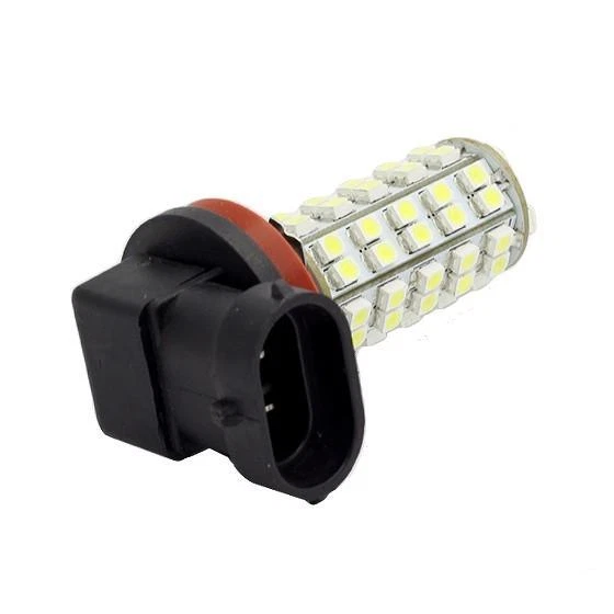 4X H8 H9 White 6000K 68-3528-SMD LED Bulb For Honda Fog Driving Light 2013 - Image 3 of 4