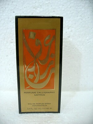 Aramis Perfume Calligraphy SAFFRON Eau de Parfum Spray 3.4 FL./100ml SEALED RARE