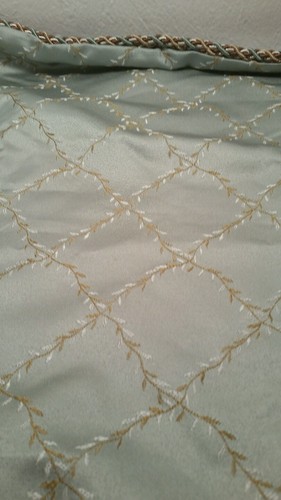 Reba Euro Sham Marrón/Azul 26"x26" - Imagen 4 de 5
