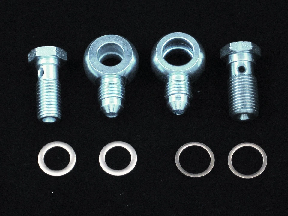 Линия подачи турбомасла из нержавеющей стали 1G 2G DSM Eclipse 4G63 16G 20G (расположение головки) - Изображение 2 из 4