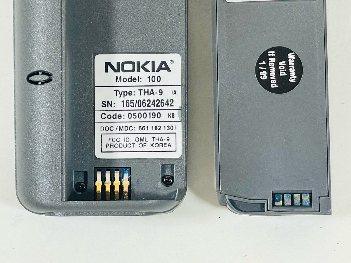 Vintage 1990's Nokia Model 100 UNTESTED | eBay