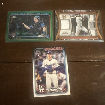 Will Smith ASGC-34  91/99 Green Chrome, Chris Taylor RELIC, Yamamoto And More!