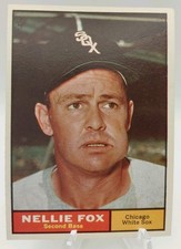 1961 Topps - Nellie Fox #30 Hall of Fame player.  Vintage.