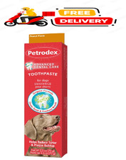Petrodex Dog Natural Toothpaste Peanut Butter Flavor Tartar Control 2.5 oz