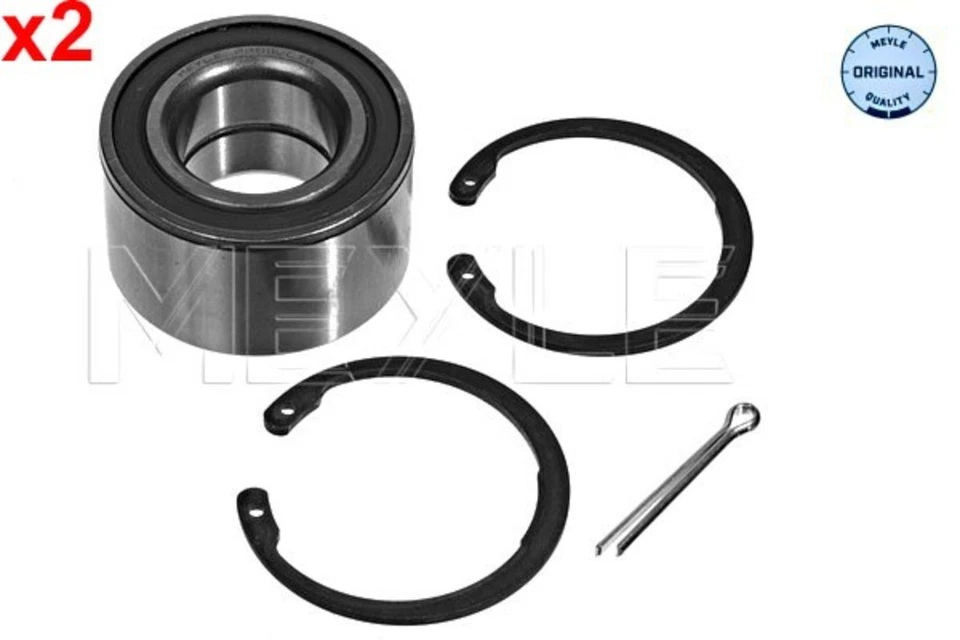 Roulement de roue MEYLE x2 pour Opel Combo Tour Vauxhall Corsa Meriva 00-12 328980 - Photo 1/1