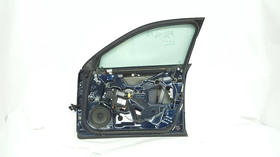 Puerta delantera derecha azul pequeños arañazos OEM 2005 2006 2007 2008 Audi A4 Quattro Foto 4 de 4