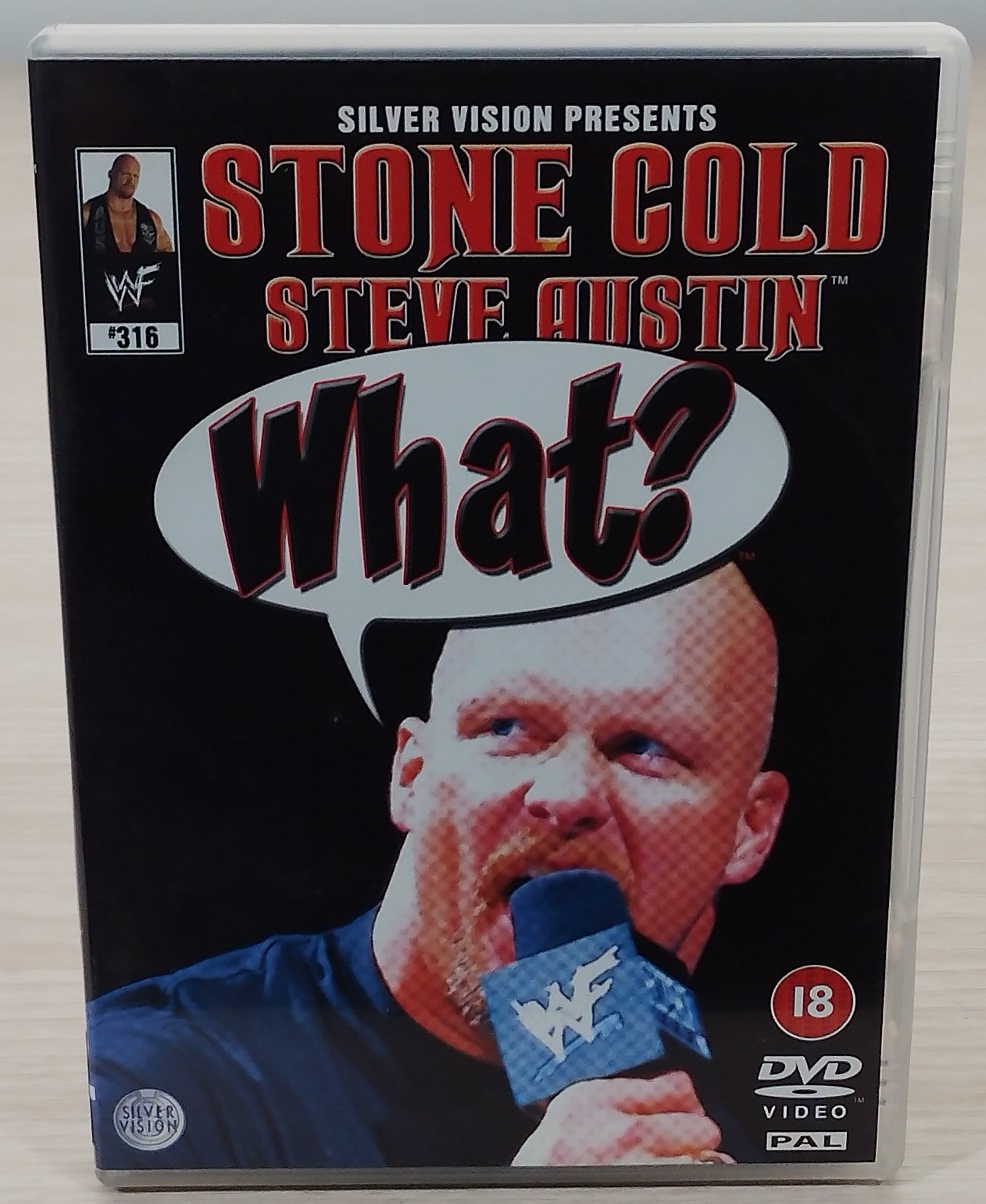WWF Wrestling - Stone Cold Steve Austin - What? DVD In VGC