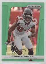 2013 Panini Prizm Retail Green Prizm Roddy White #129 7ka