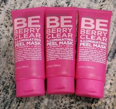  Formula 10.0.6 Illuminating Peel Mask Raspberry & Açaí SEALED. LOT OF 3