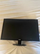 Acer 24 Inch Widescreen LED Backlight Monitor 1920 x 1080 Full HD 60 Hz Black