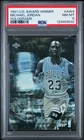 1991 UPPER DECK AWARD WINNER HOLOGRAM #AW4 MICHAEL JORDAN PSA 8
