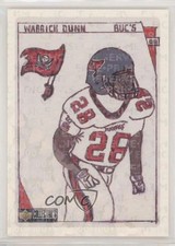 1998 Upper Deck UD Choice Draw Your Own Card Prime Reserve /100 Warrick Dunn 3c7