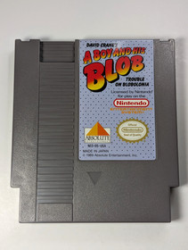 A Boy and his Blob Nintendo NES in box authentic