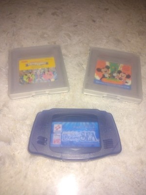 Lot Of 3 Tokyo Disney Games for Game Boy & GBA - US Seller - Japan Imports