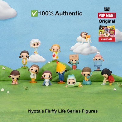 POP MART Nyota's Fluffy Life Series Figures - Vinyl Plush Blind