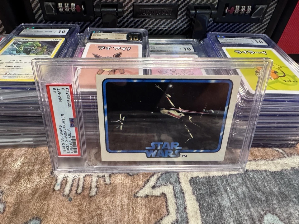 Star Wars General Mills 1978 PSA Lote de 4 - 1, 9, 13, 17 de 18 - Princesa Leia + Foto 3 de 4