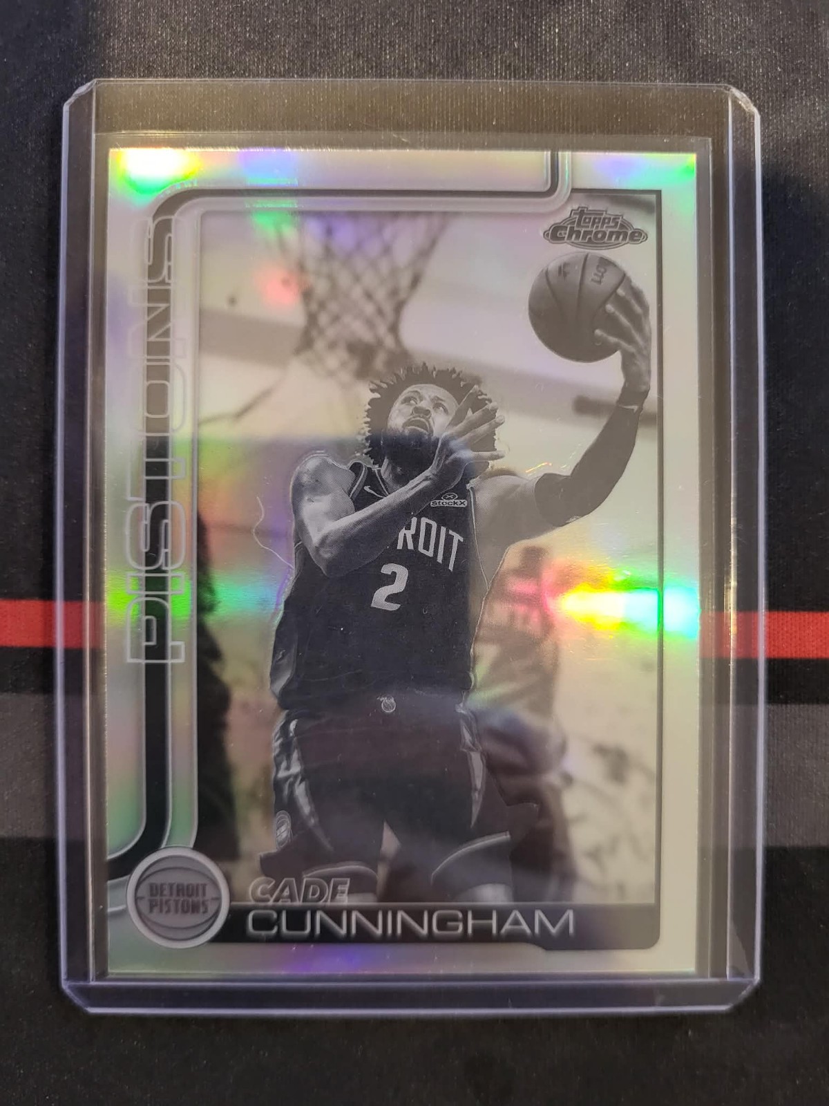 2025-26 Topps Chrome Update - Negative Refractor Cade Cunningham #6