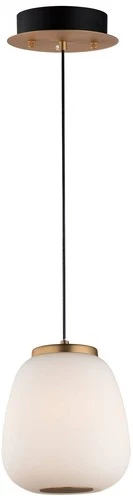 ET2 Soji 8 3/4" High Satin White Glass LED Mini Pendant - Picture 2 of 4