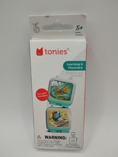 Tonies Inventions Flight and Internet Clever 2 Pack Audio Learning Discovery.New