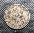 1943 Washington US Quarter 25c Coin 0.9 Silver Coin