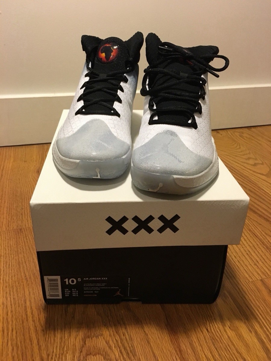 Size 11 - Air Jordan 30 White Wolf Grey for sale online | eBay