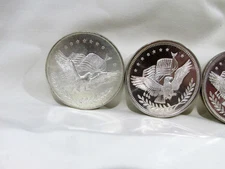 APM One Troy Ounce Silver Trade Unit .999 Fine - Brilliant UNC (RARE)