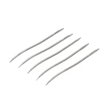 Canvas Leather Sewing Awl Bent Needle for Shoe Repairing 5Pcs