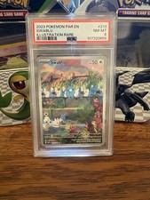2023 POKEMON PAR English -PARADOX RIFT ILLUSTRATION RARE #213 SWABLU PSA 8 on eBay