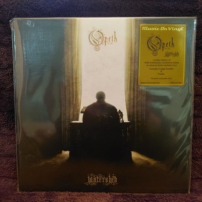 Opeth   Watershed, ltd. to 4000, silver&black marbled Vinyl LP #ae412