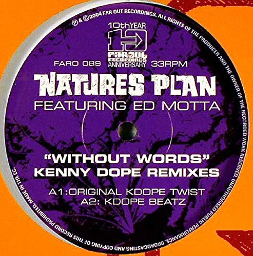 Natures Plan Без слов (ремиксы Kenny Dope) (винил) (ИМПОРТ из Великобритании)