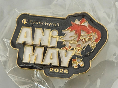 Ani May 2026 Crunchyroll Pin Anstecker Revers London UK Anime Special Edition Ani-May