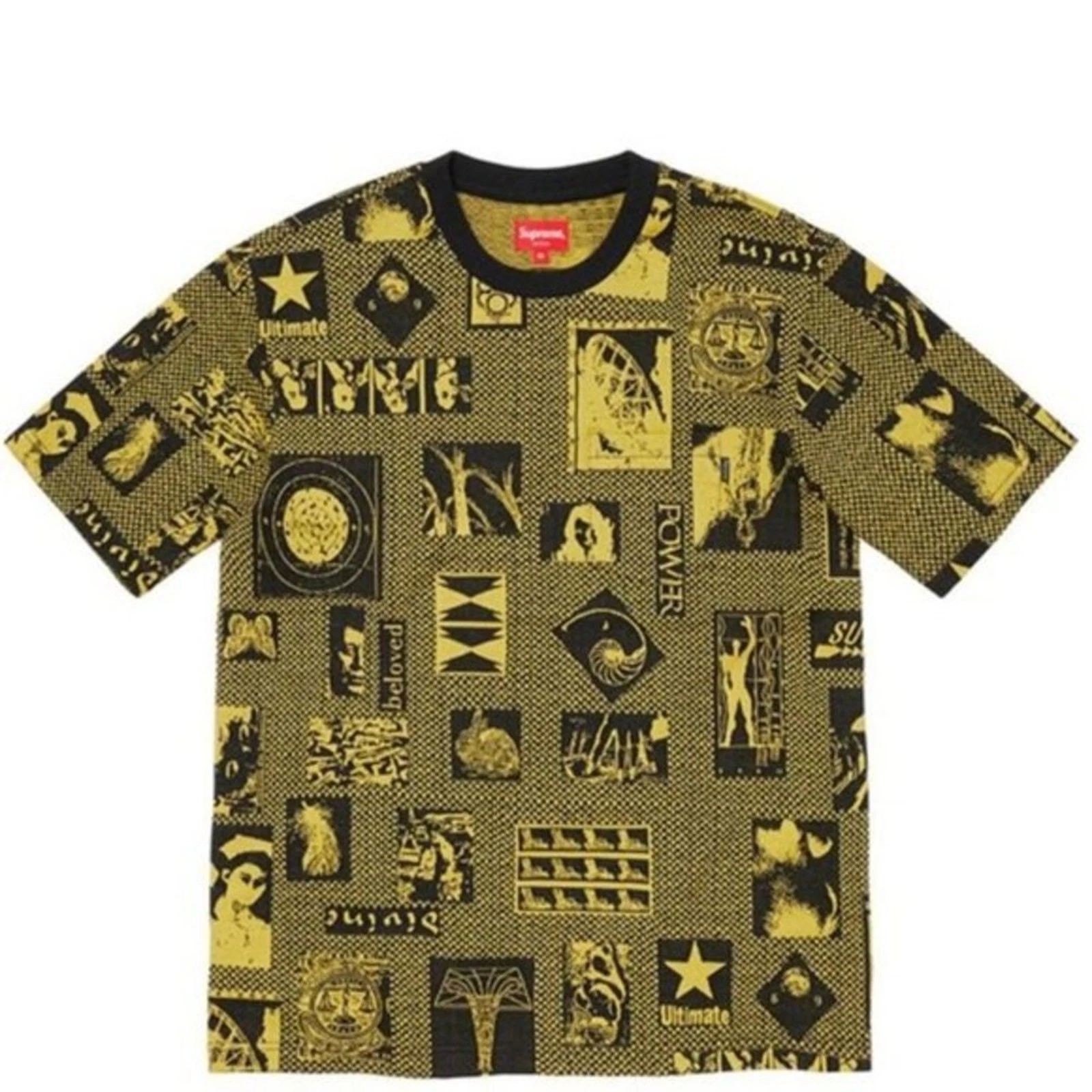 Pull manches courtes jacquard Supreme Heaven taille M
