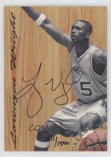 1996-97 Genuine Article Dream Picks 1211/1500 Lorenzen Wright #BK5 Auto 1i8