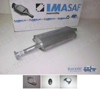 Imasaf Auspuff Mitteltopf+Anbauteile für Ford Transit+Tourneo2.0 84KW 1994-2000