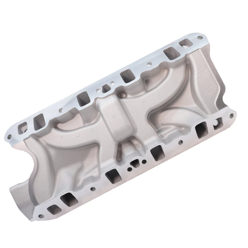 For Ford 302 Aluminum Intake Manifold Dual Plane Small Block 289 5.0 Foto 3 de 4