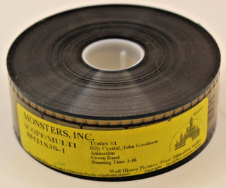 VINTAGE TRAILER MOVIE 35 MM UNUSED WALT DISNEY MONSTERS. INC. 2001 #2