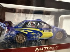 Autoart 1/18 Subaru Impreza Wrc2004 Acropolis Rally Winner Solberg Mini Car
