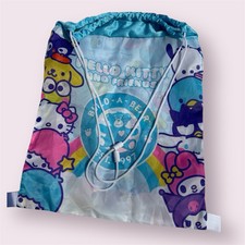 Build A Bear Workshop Sanrio Hello Kitty and Friends Drawstring Nylon Bag