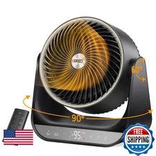 Dreo Whole Room Heater 714, 60°V/90°H 3D Oscillating Heating, 3 Heat/Fan Speeds